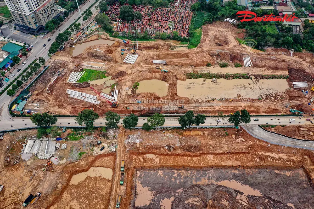 Tiến Độ Hồ Điều Hòa Mễ Trì – Đồng Bông 2: Giải Pháp Chống Ngập Hiệu Quả Cho Phía Tây Hà Nội