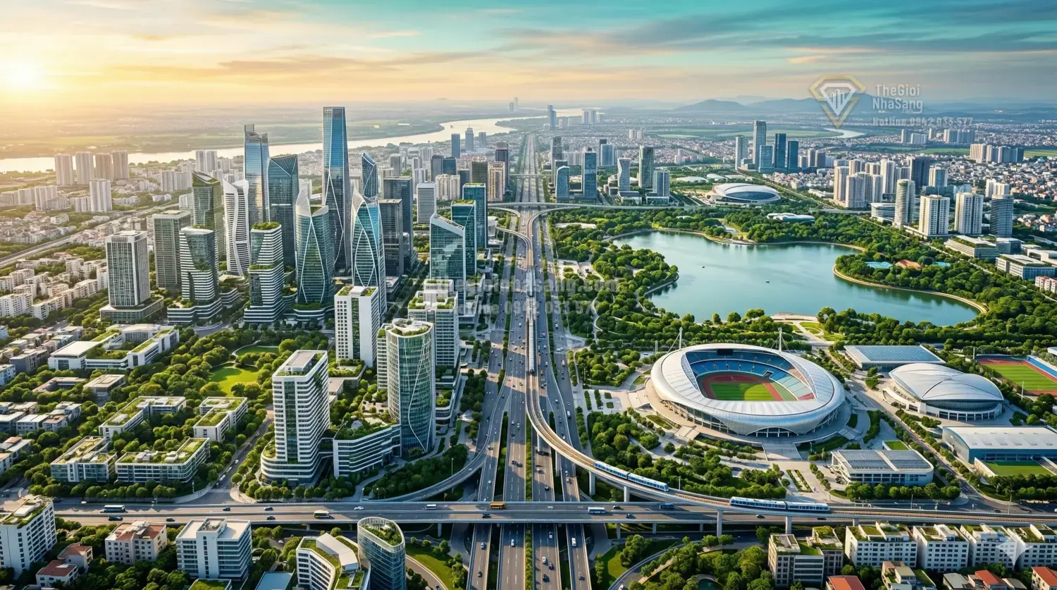 Toàn Cảnh 5 Siêu Đô Thị Mới Hà Nội: Bước Đột Phá Trong Quy Hoạch Phát Triển Đô Thị Đẳng Cấp Quốc Tế
