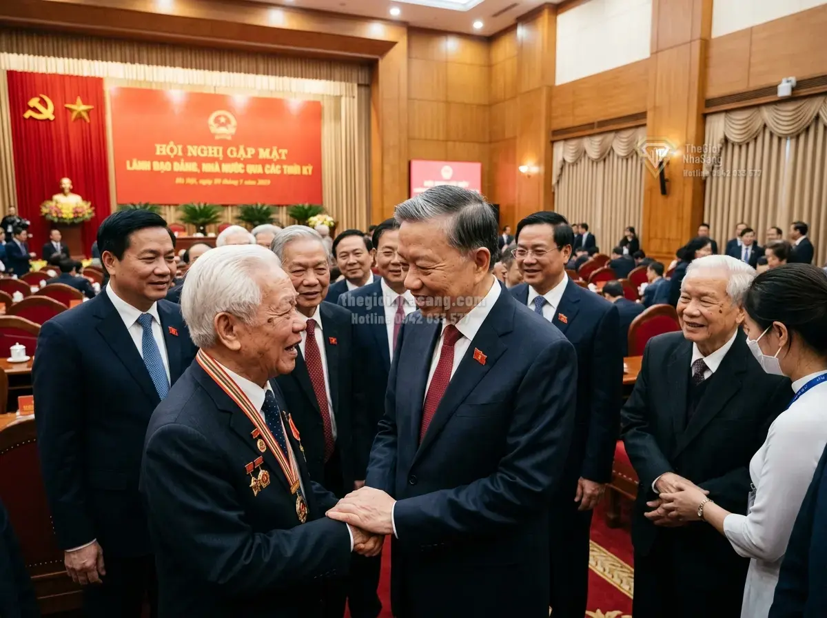 Tổng Bí thư, Chủ tịch nước thăm nguyên lãnh đạo Đảng: Tín hiệu tích cực cho ổn định chính trị và phát triển bền vững thị trường bất động sản Việt Nam