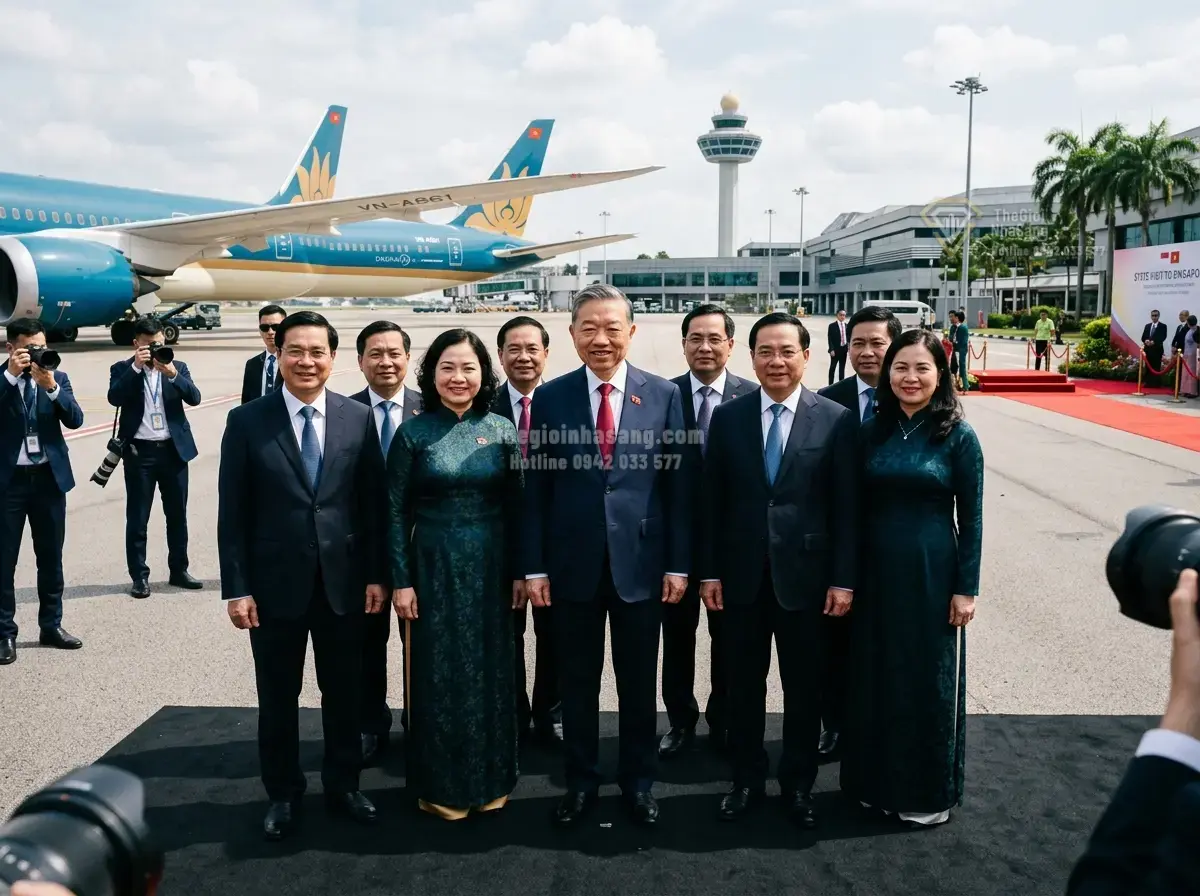 Tổng Bí thư, Chủ tịch nước Tô Lâm thăm Singapore: Cơ hội và tác động đến thị trường bất động sản cao cấp Việt Nam