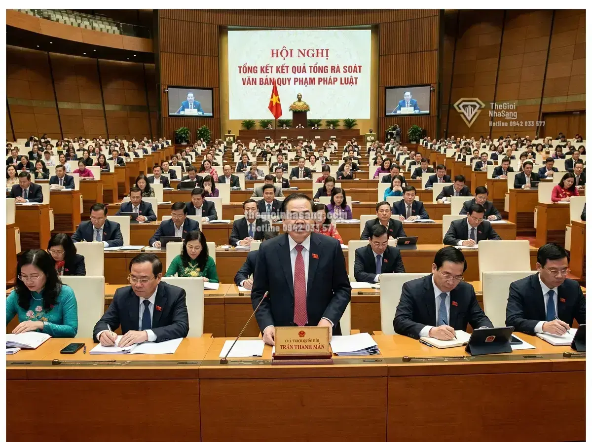 Tổng rà soát văn bản quy phạm pháp luật: Bước đột phá hoàn thiện thể chế thúc đẩy thị trường bất động sản và phát triển kinh tế bền vững