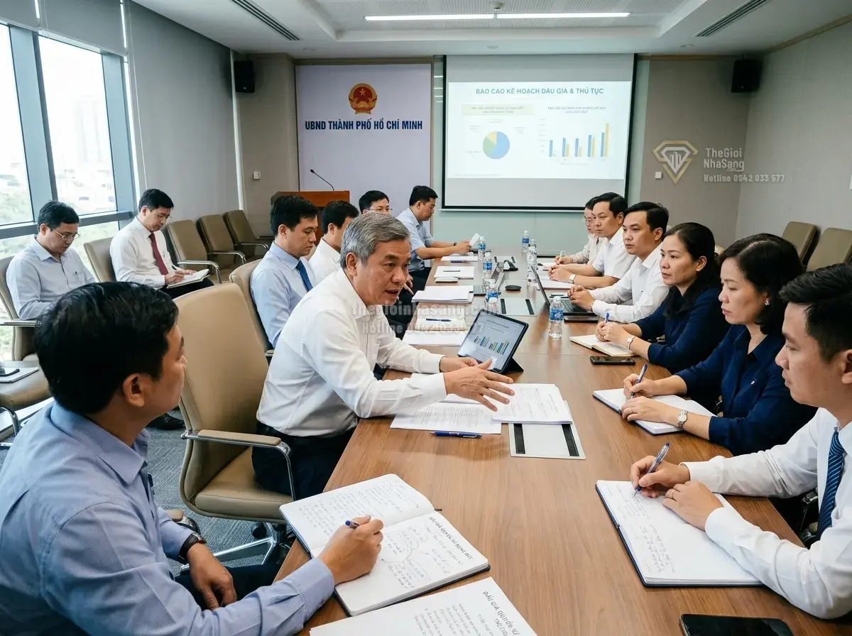 TP HCM Đấu Giá 13,8 Ha Đất Thủ Thiêm Trước Tháng 10: Cơ Hội Vàng Cho Thị Trường Bất Động Sản Cao Cấp