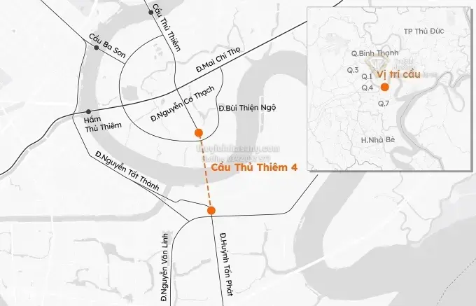 TP HCM Đẩy Mạnh Hạ Tầng Giao Thông Với Cầu Thủ Thiêm 4 và Đường Liên Cảng Cát Lái - Vành Đai 3: Tác Động Đến Thị Trường Bất Động Sản Cao Cấp
