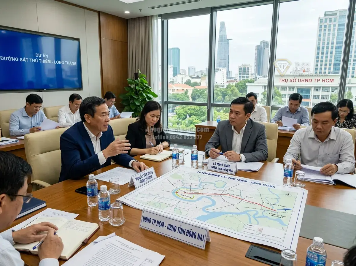 TP HCM Đề Xuất Xây Trước 14 Ga Đường Sắt Thủ Thiêm - Long Thành: Cú Hích Mới Cho Thị Trường Bất Động Sản Cao Cấp Và Hạ Tầng Vùng Đông Nam Bộ