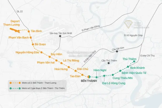 TP HCM Giao Thaco Nghiên Cứu Tuyến Metro Bến Thành - Thủ Thiêm: Cú Hích Mới Cho Bất Động Sản Cao Cấp Và Hạ Tầng Đô Thị
