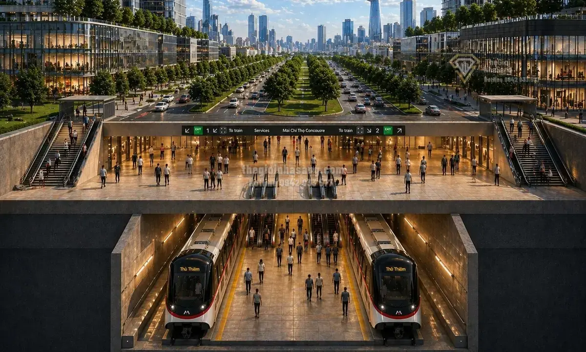 TP HCM Khởi Công Tuyến Metro Ngầm Sâu Nhất và Cảng Trung Chuyển Quốc Tế Cần Giờ: Đòn Bẩy Mới Cho Thị Trường Bất Động Sản Cao Cấp