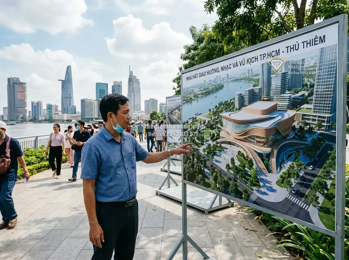TP.HCM Chuyển Đổi Hình Thức Đầu Tư Nhà Hát Thủ Thiêm: Cơ Hội Mới Cho Thị Trường Bất Động Sản Cao Cấp