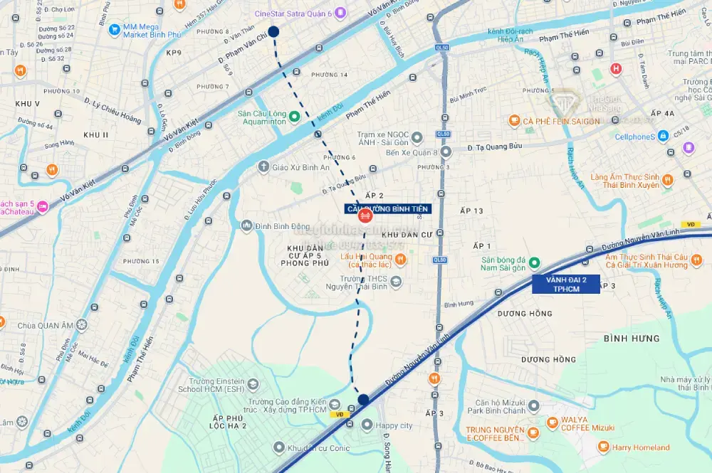 TP.HCM Đầu Tư Hơn 2.900 Tỷ Xây Cầu Đường Bình Tiên Mở Rộng Kết Nối Khu Nam