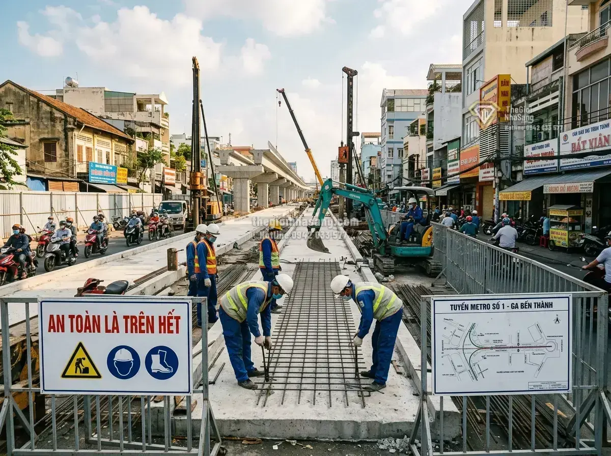TP.HCM Đầu Tư Hơn 981.000 Tỷ Đồng Phát Triển 9 Tuyến Metro: Cơ Hội Vàng Cho Thị Trường Bất Động Sản Cao Cấp