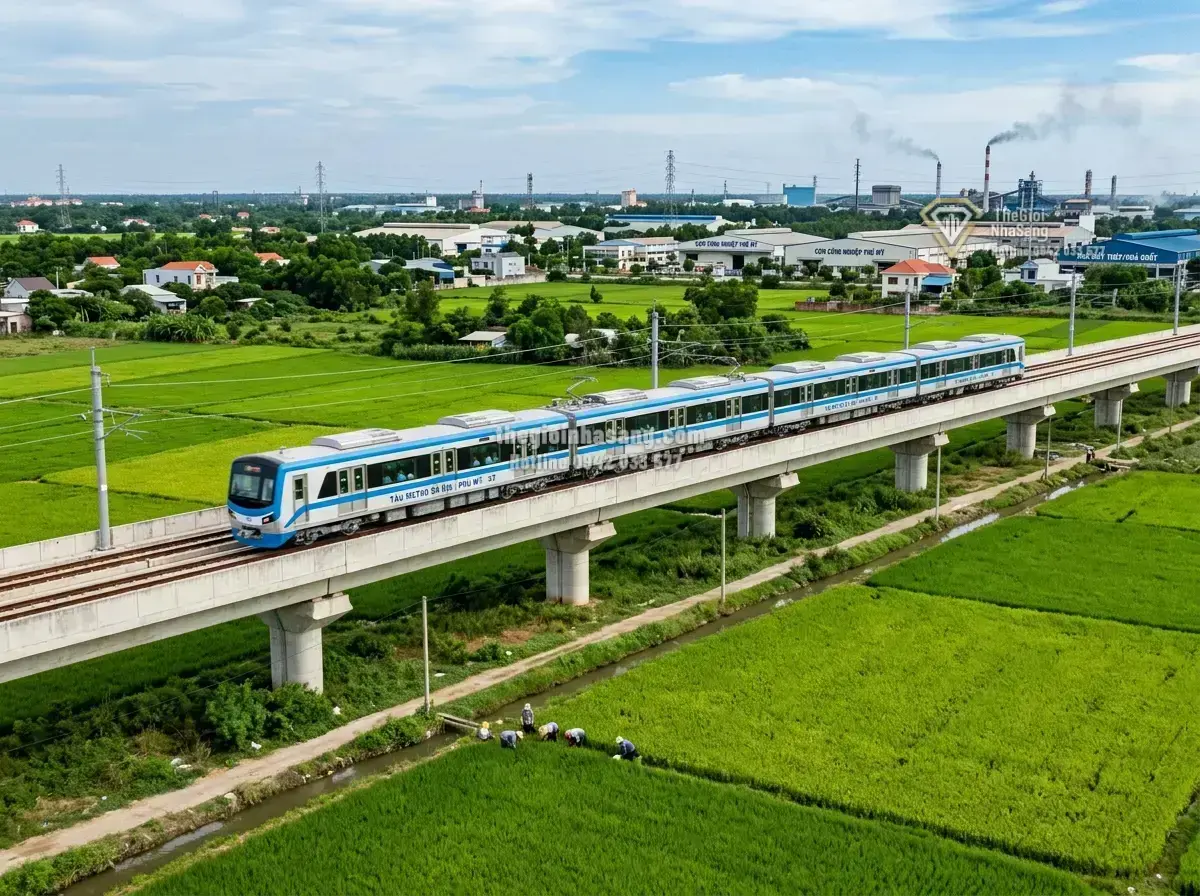 TP.HCM Đầu Tư Hơn 981.000 Tỷ Đồng Phát Triển 9 Tuyến Metro: Cơ Hội Vàng Cho Thị Trường Bất Động Sản Cao Cấp