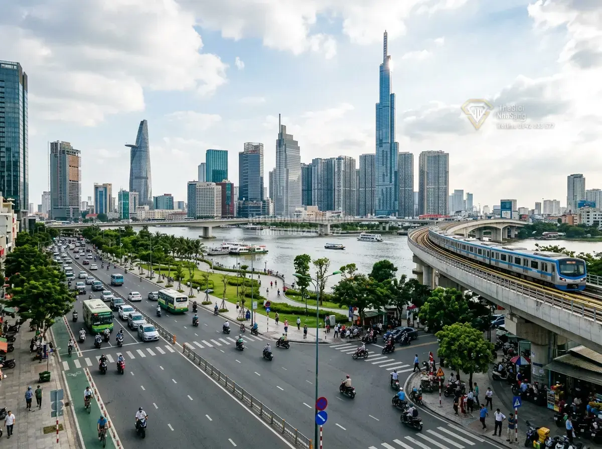 TPHCM Định Hướng Phát Triển Siêu Đô Thị Bền Vững: Cơ Hội và Thách Thức Cho Thị Trường Bất Động Sản 2026