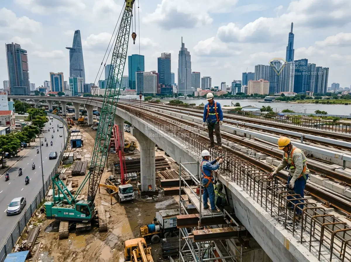 TP.HCM Khởi Công Hàng Loạt Dự Án Hạ Tầng Trọng Điểm 2026: Cơ Hội Vàng Cho Thị Trường Bất Động Sản Vùng Ven