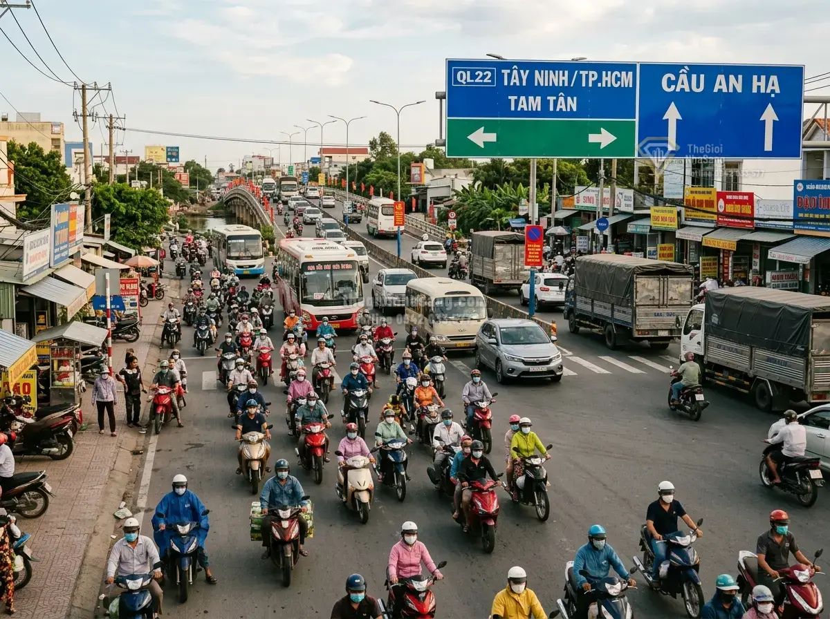 Trục Đường Tam Tân: Xương Sống Giao Thông Mới Nâng Tầm Giá Trị Bất Động Sản Tây Bắc TP.HCM