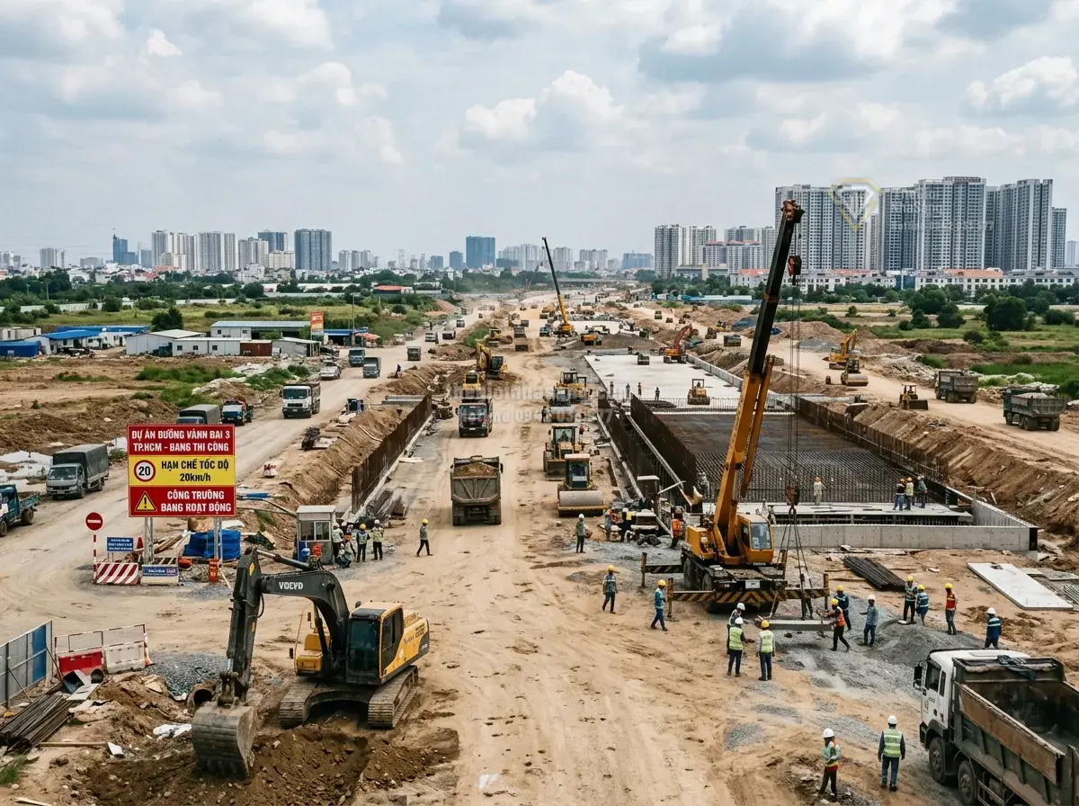 Trục Đường Tam Tân: Xương Sống Giao Thông Mới Nâng Tầm Giá Trị Bất Động Sản Tây Bắc TP.HCM