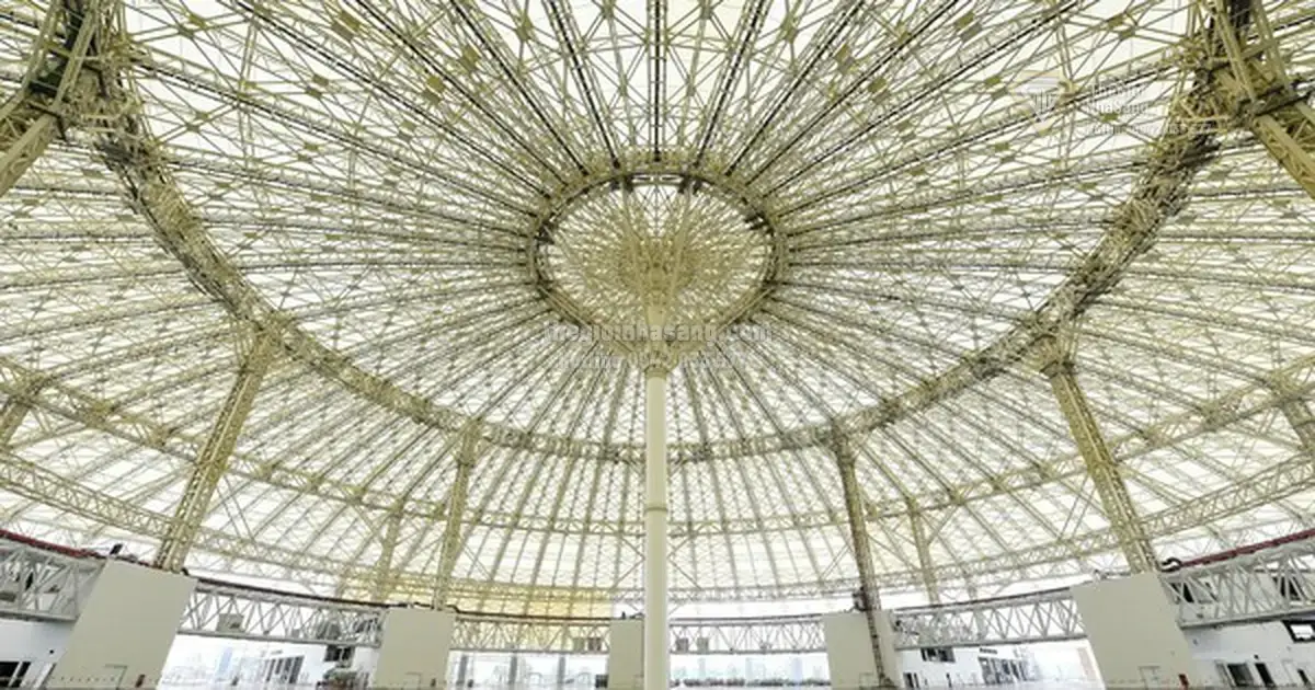 Trung tâm Triển lãm Quốc gia Đông Anh: Siêu công trình mái vòm thép lớn nhất thế giới và dấu ấn của đại gia Thanh Hóa