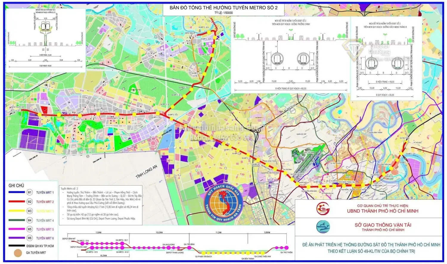 Tuyến Metro Số 2 Bến Thành – Tham Lương: Đòn Bẩy Phát Triển Bất Động Sản Tây Bắc TP.HCM