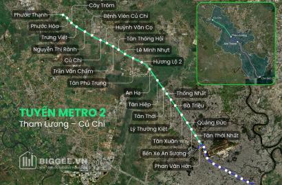 Tuyến Metro Số 2 Tham Lương - Củ Chi: Đòn Bẩy Mới Cho Thị Trường Bất Động Sản TP.HCM