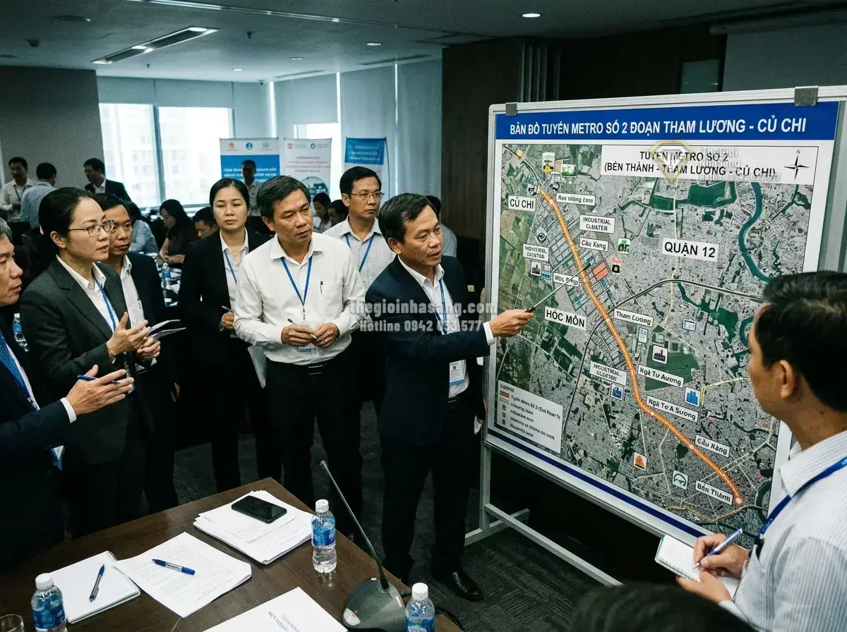Tuyến Metro Số 2 Tham Lương - Củ Chi: Đòn Bẩy Mới Cho Thị Trường Bất Động Sản TP.HCM