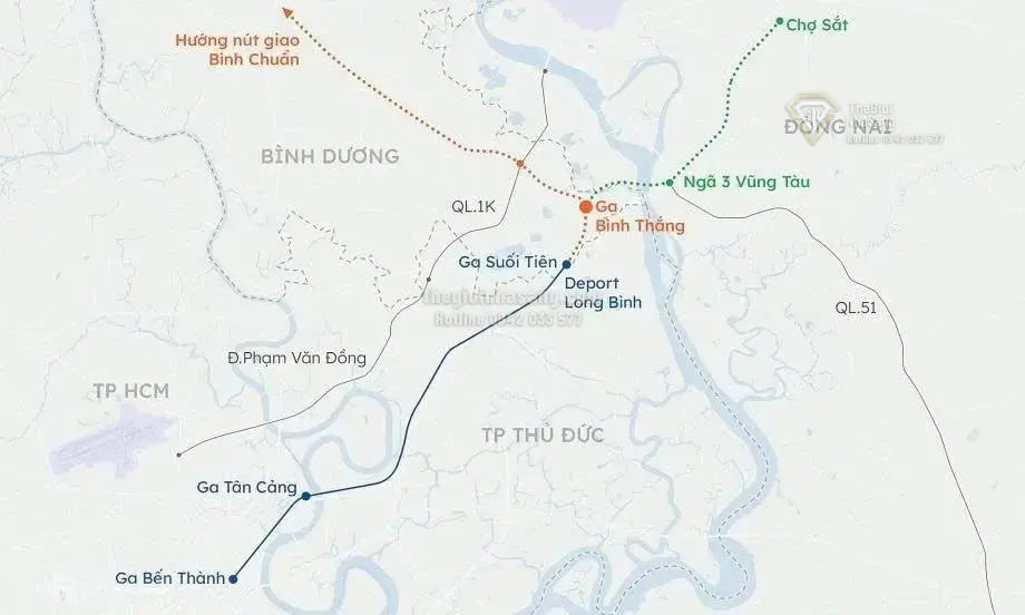 Tuyến Metro Thành phố mới Bình Dương – Suối Tiên: Đòn bẩy hạ tầng thúc đẩy thị trường bất động sản Đông Nam Bộ