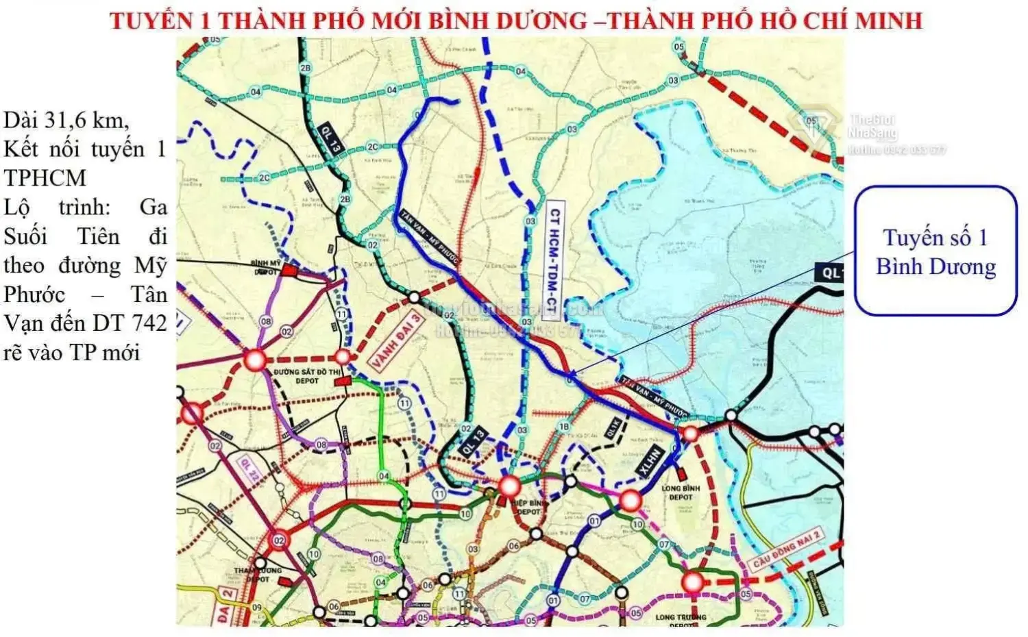 Tuyến Metro Thành phố mới Bình Dương – Suối Tiên: Đòn bẩy hạ tầng thúc đẩy thị trường bất động sản Đông Nam Bộ