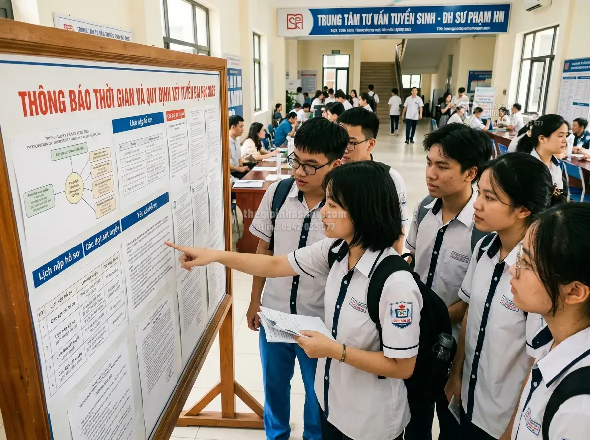 Tuyển sinh 2026 và ảnh hưởng đến thị trường bất động sản khu vực đô thị đại học