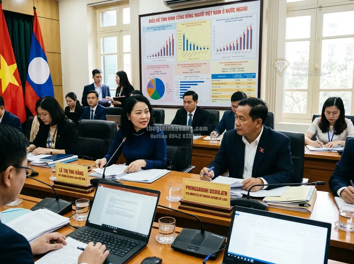 Việt Nam - Lào ký kết hợp tác kiều dân giai đoạn 2026-2030: Tín hiệu tích cực cho thị trường bất động sản và đầu tư vùng biên giới