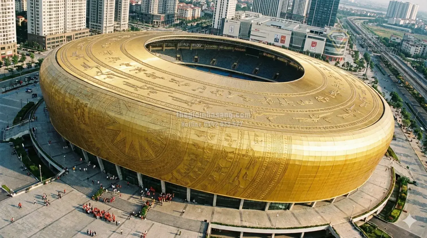 Việt Nam Sắp Có Sân Vận Động Lớn Nhất Thế Giới Trong Khu Đô Thị Thể Thao Olympic 925.000 Tỷ Đồng