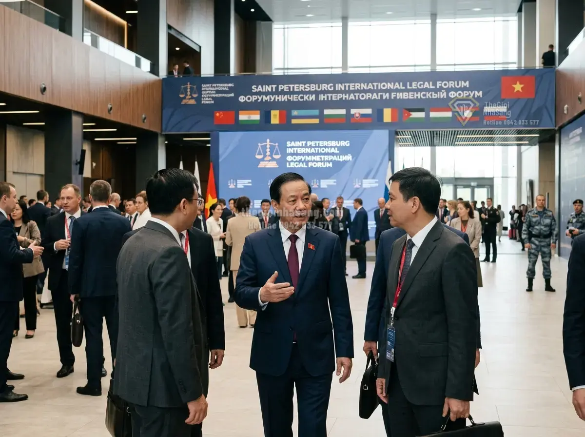 Việt Nam Tham Gia Diễn Đàn Pháp Lý Quốc Tế Saint Petersburg 2026: Cơ Hội Mới Cho Hợp Tác Pháp Luật Và Ảnh Hưởng Đến Thị Trường Bất Động Sản Cao Cấp