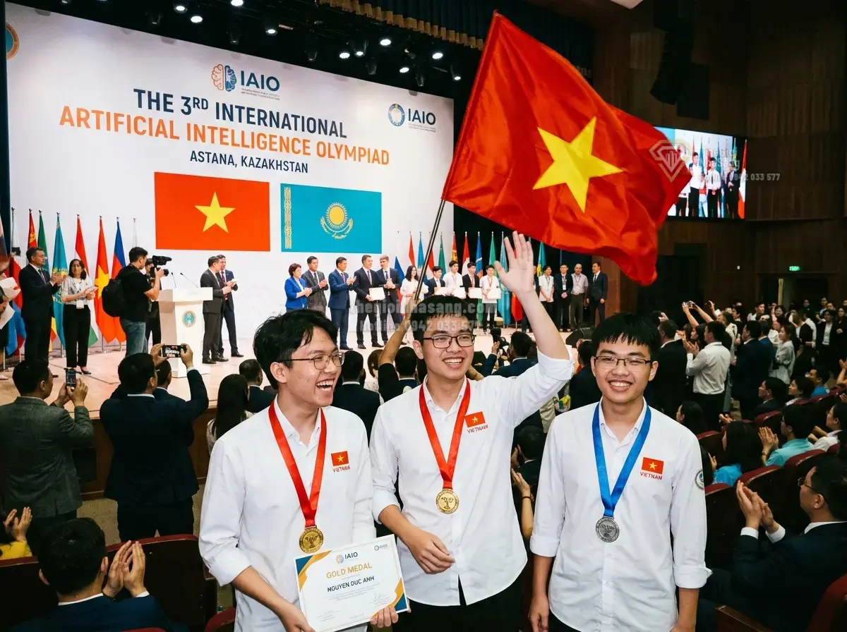 Việt Nam Tỏa Sáng Tại Olympic Trí Tuệ Nhân Tạo 2026: Tín Hiệu Mới Cho Thị Trường Bất Động Sản Công Nghệ Cao