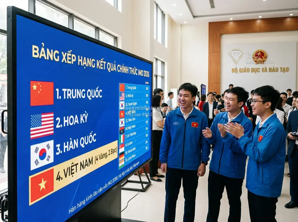Việt Nam Vươn Lên Top 5 Olympic Toán Quốc Tế 2026: Tín Hiệu Tích Cực Cho Giáo Dục Và Đầu Tư Bất Động Sản Cao Cấp