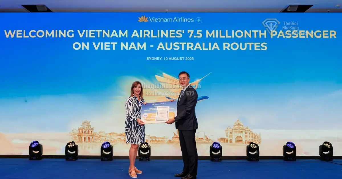Vietnam Airlines kỷ niệm 35 năm đường bay Việt Nam – Australia: Tín hiệu tích cực cho thị trường bất động sản và đầu tư hạ tầng