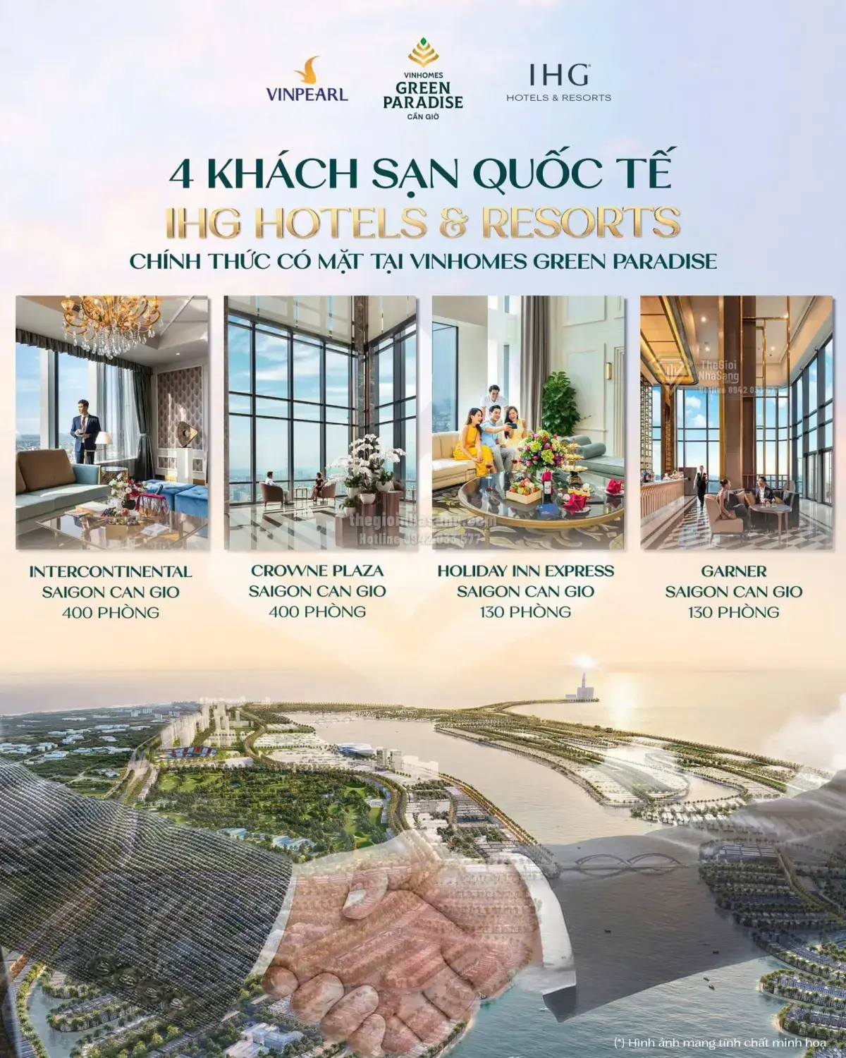 Vinhomes Green Paradise Cần Giờ Đón Làn Sóng Khách Sạn Quốc Tế Với 4 Thương Hiệu IHG