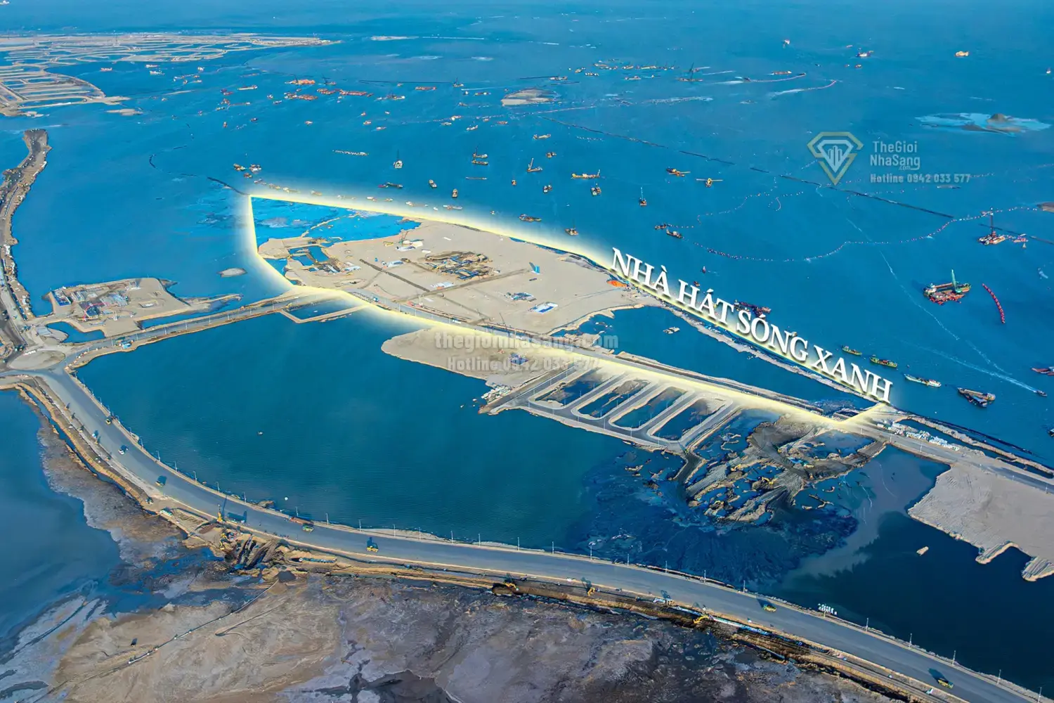 Vinhomes Green Paradise Cần Giờ: Hình Thành Đại Đô Thị Biển 10 Tỷ USD Với Tiến Độ Thần Tốc