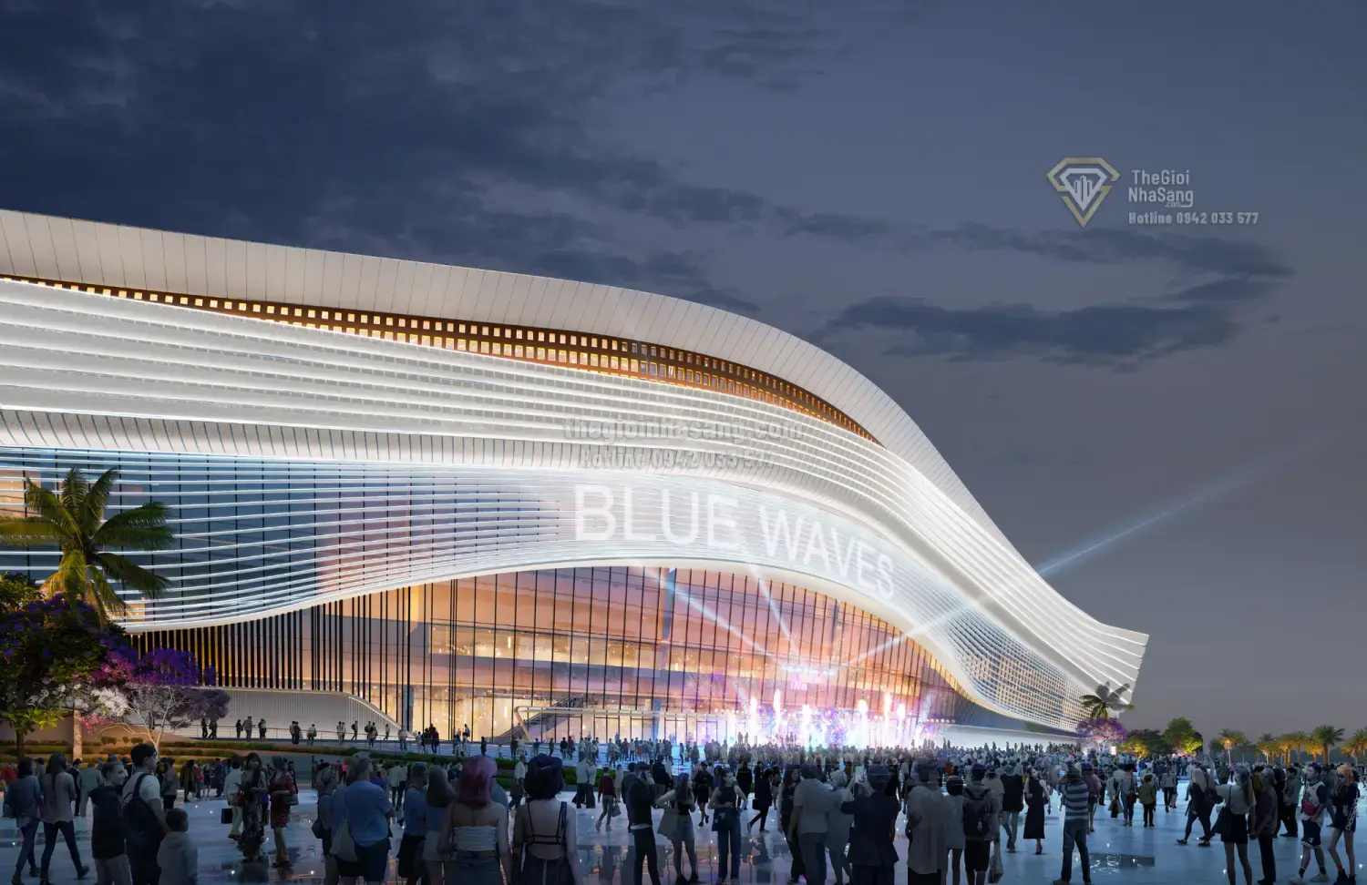 Vinhomes Green Paradise và Nhà hát Sóng Xanh: Biểu tượng nghệ thuật và đô thị lấn biển đẳng cấp tại Cần Giờ