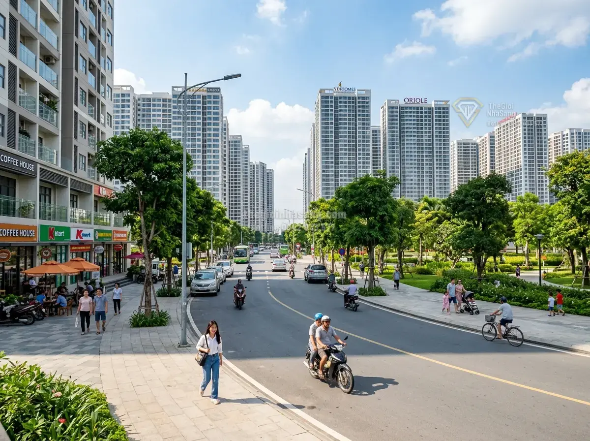 Vinhomes Hóc Môn: Cực Đô Thị Mới Tây Bắc TP.HCM Thu Hút Nhà Đầu Tư Tầm Nhìn Dài Hạn