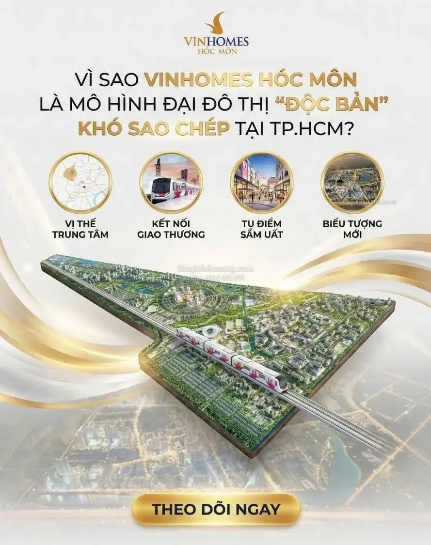 Vinhomes Hóc Môn – Đô Thị Tri Thức Đẳng Cấp Quốc Tế Mở Ra Cơ Hội Đầu Tư Bất Động Sản Mới Tại TP.HCM