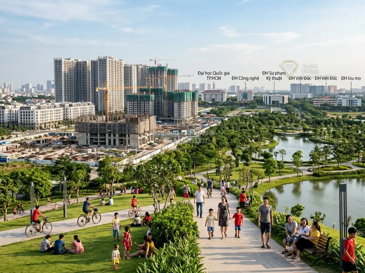 Vinhomes Hóc Môn Khởi Công Dự Án Khu Đô Thị Đại Học Quốc Tế Với Hơn 120.000 Sản Phẩm Bất Động Sản