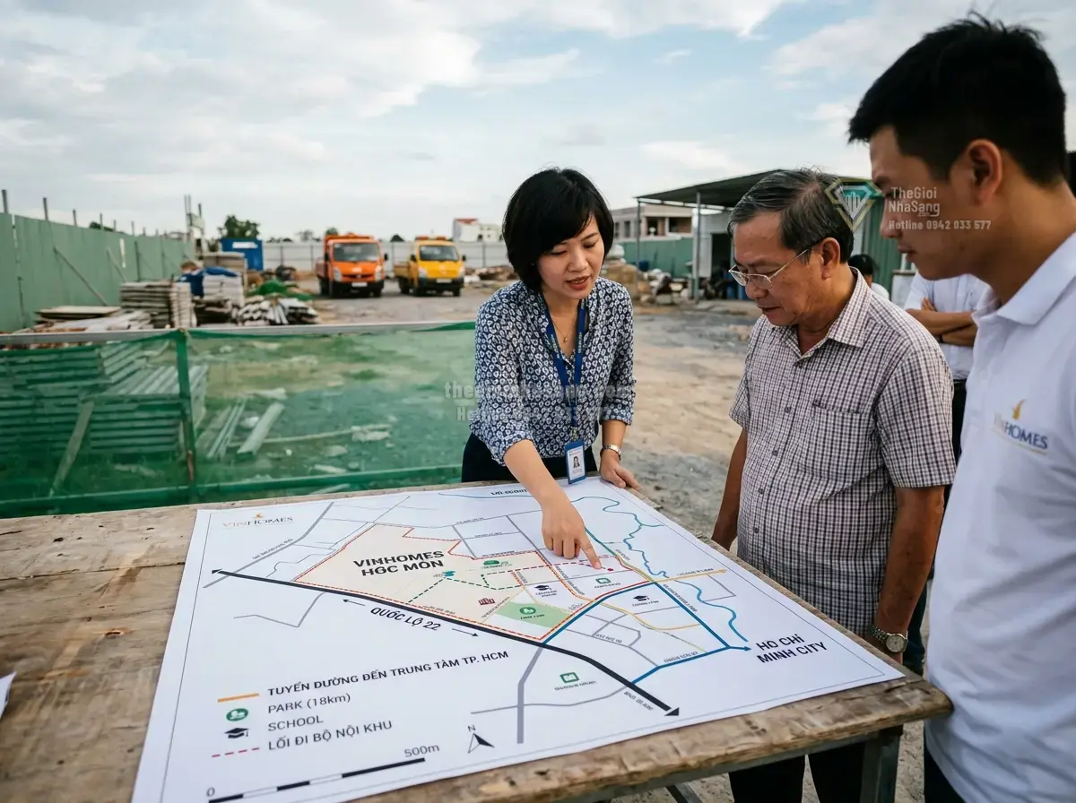 Vinhomes Hóc Môn: Siêu đô thị Đại học Quốc tế Tây Bắc TP.HCM mở ra cơ hội đầu tư bất động sản đột phá