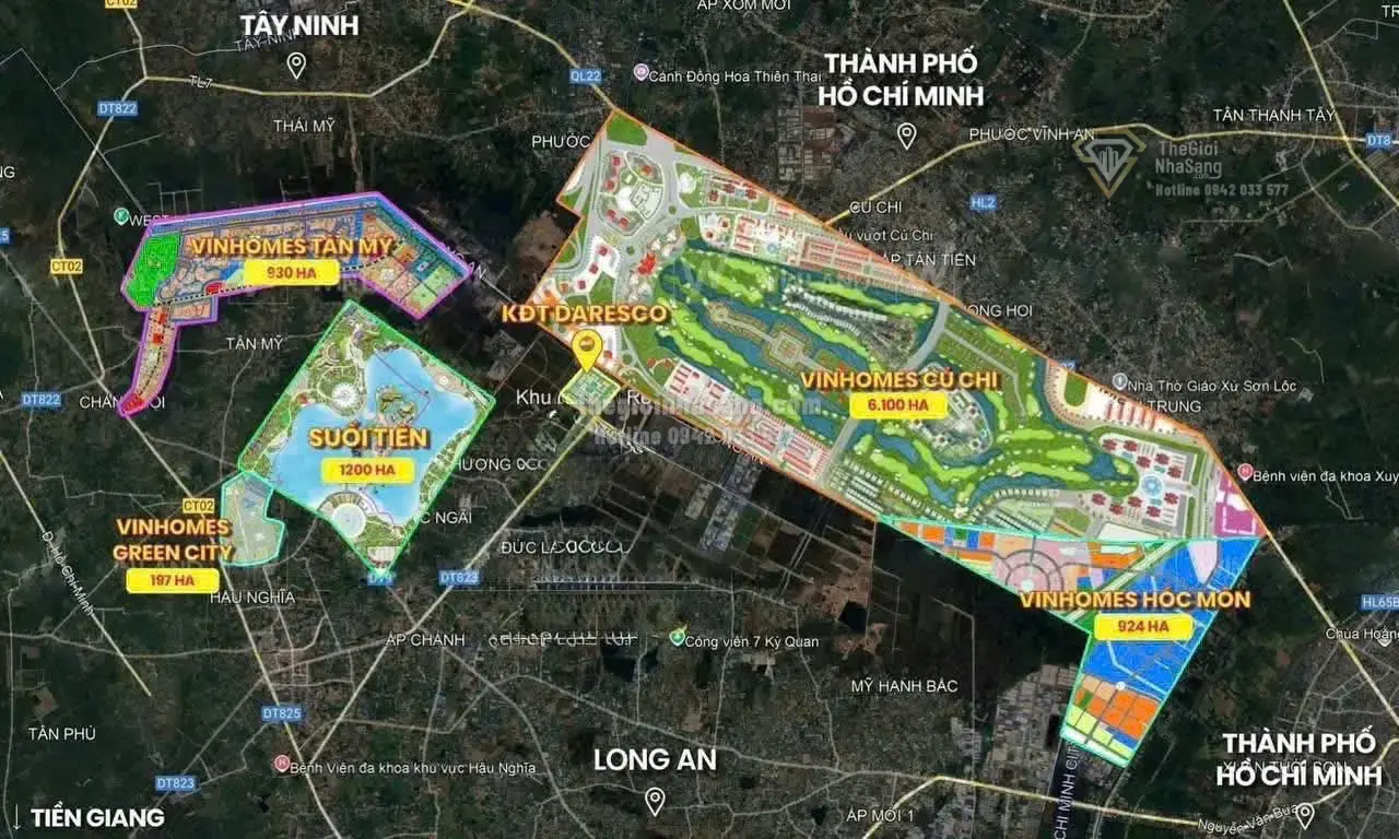 Vinhomes Hóc Môn: Siêu đô thị đẳng cấp mở ra cơ hội đầu tư bất động sản Tây Bắc TP.HCM