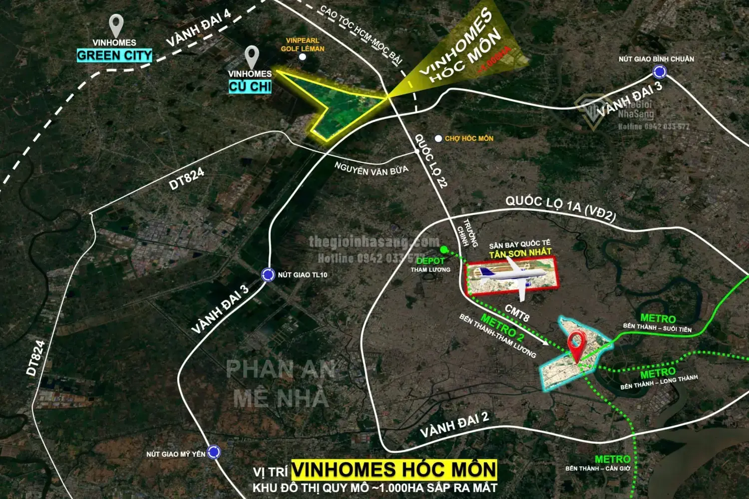 Vinhomes Hóc Môn: Siêu đô thị đẳng cấp mở ra cơ hội đầu tư bất động sản Tây Bắc TP.HCM