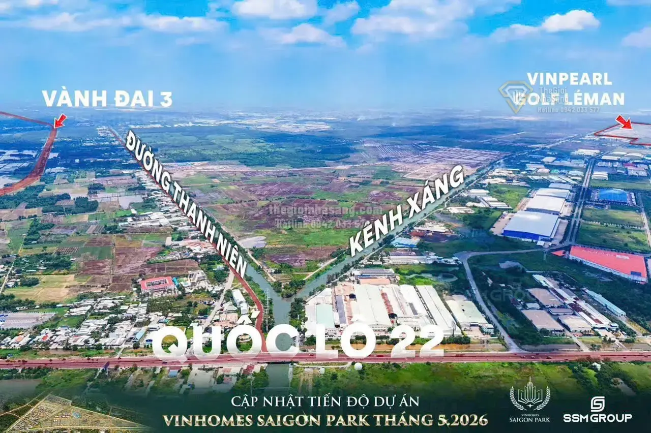 Vinhomes Hóc Môn: Tiềm Năng Bất Động Sản Vùng Đất Chưa Mở Gần Sân Bay Tân Sơn Nhất