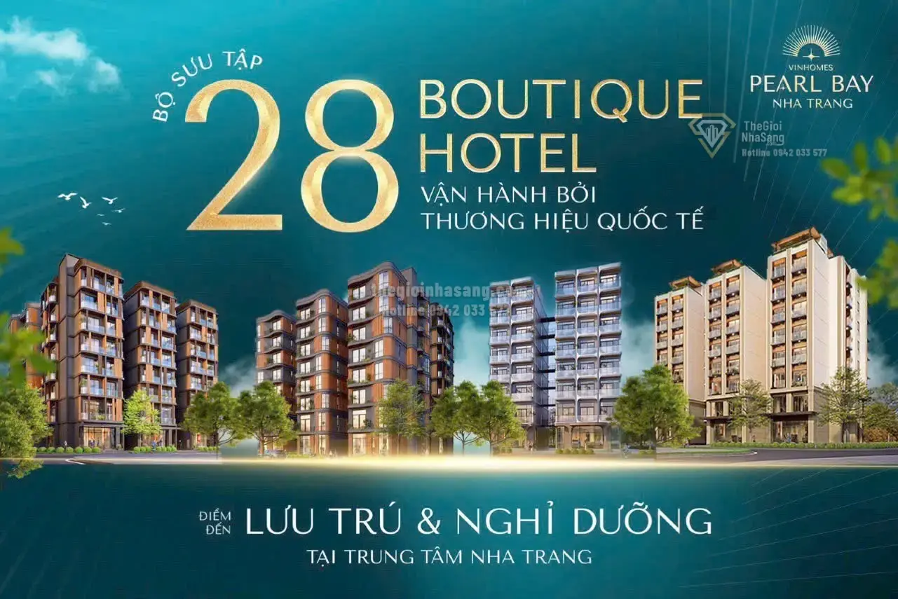 Vinhomes Pearl Bay Nha Trang: Cơ hội đầu tư Boutique Hotel tại trung tâm du lịch sôi động