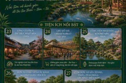 Vinhomes Sài Gòn Park Hóc Môn: Phân Khu Chủ Đề Đa Dạng Tạo Nên Chuẩn Mực Sống Thể Thao Đẳng Cấp