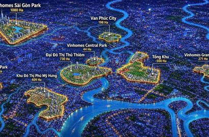 Vinhomes Sài Gòn Park: Khu Đô Thị Vệ Tinh Đáp Ứng Nhu Cầu Phát Triển Tây Bắc TP.HCM