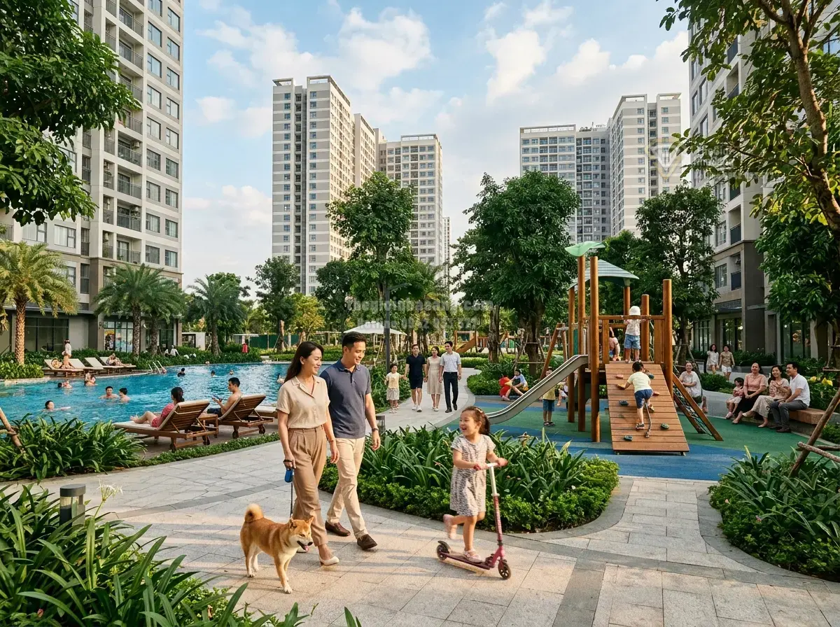 Vinhomes Sài Gòn Park: Khu đô thị vệ tinh Tây Bắc mở ra cơ hội đầu tư bất động sản cao cấp