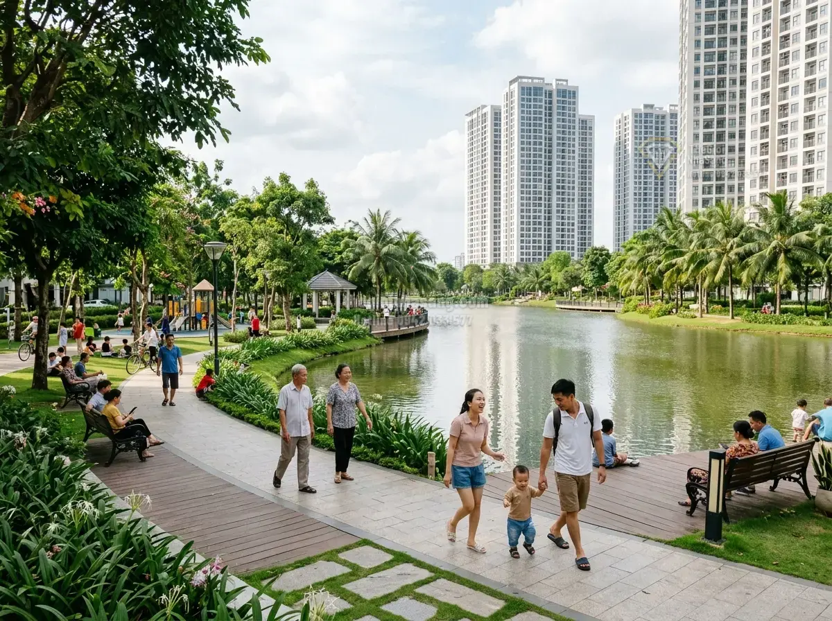 Vinhomes Sài Gòn Park tại Hóc Môn: Siêu đô thị sinh thái phía Tây Bắc TP.HCM mở ra cơ hội đầu tư đột phá
