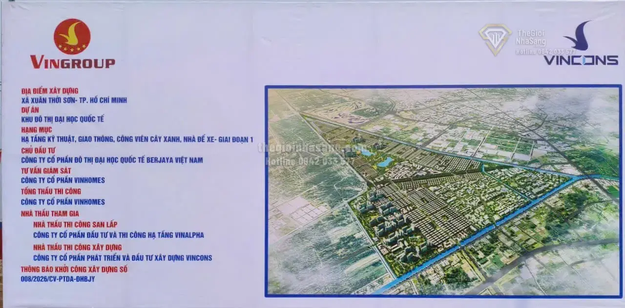 Vinhomes Sài Gòn Park tại Hóc Môn: Siêu đô thị sinh thái phía Tây Bắc TP.HCM mở ra cơ hội đầu tư đột phá