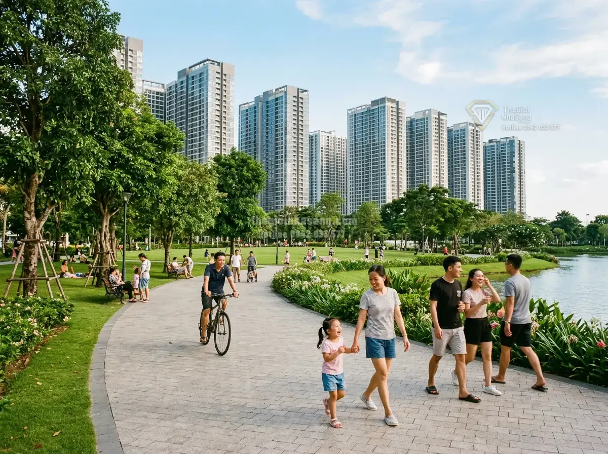 Vinhomes Saigon Park: Biểu Tượng Đô Thị Công Viên Sinh Thái Mới Tại TP.HCM Định Hình Tương Lai Bất Động Sản Hóc Môn - Cần Giờ