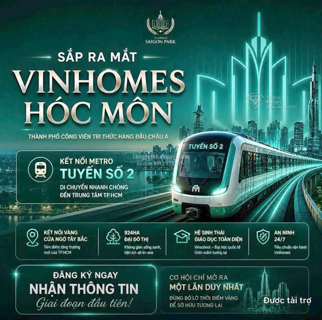 Vinhomes Saigon Park: Biểu Tượng Đô Thị Công Viên Sinh Thái Tri Thức Mới Tại TP.HCM