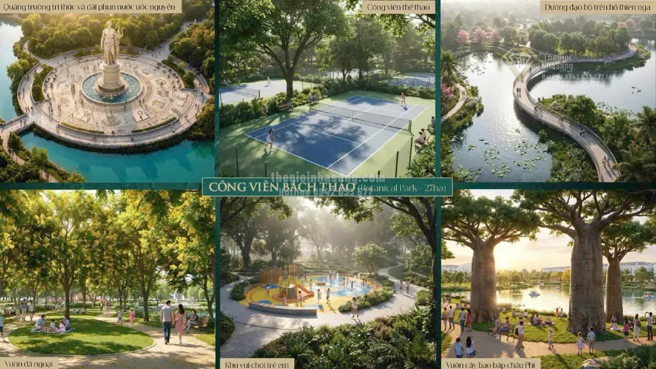 Vinhomes Saigon Park: Biểu Tượng Đô Thị Tri Thức và Sinh Thái Mới Phía Tây Bắc TP.HCM